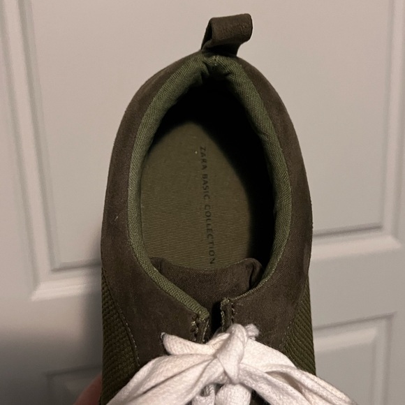 ZARA GREEN SNEAKERS - Picture 6 of 11